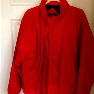 A red very warm, Eddie Bauer jacket